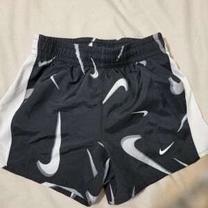 Nike Dri-FIT Black and White Shorts